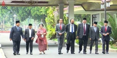 Ketua Umum Golkar Airlangga Bertemu Jokowi Jelang Pelantikan Menteri, Ini yang Dibahas