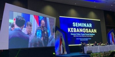 Kepada Surya Paloh, Jusuf Kalla Berpesan Cari Pemimpin yang Paham Ekonomi dan Dunia