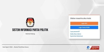 KPU Buka Layanan Sipol Mulai Hari Ini Hingga 14 Agustus 2022