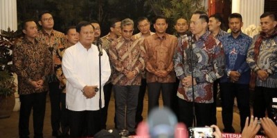 Dikunjungi AHY, Prabowo Akui Demokrat–Gerindra Bangun Persahabatan