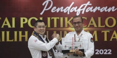 Perindo Daftar ke KPU, Nyatakan Tak Ikut Gugat Presidential Treshold