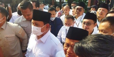 Pesan-Pesan Prabowo Saat di Kantor KPU