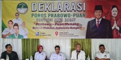 Poros Prabowo-Puan Deklarasi untuk Pilpres 2024 