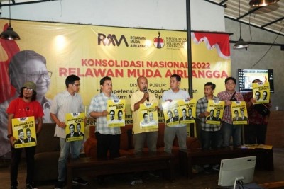 Konsolidasi Nasional RMA Merekomendasikan 7 Nama Cawapres Pendamping Airlangga