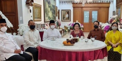 Elite PDIP: Pertemuan Empat Mata di Hambalang Tak Bahas Duet Prabowo-Puan  