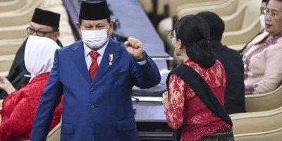 Prabowo Respons Dukungan Nyapres Bareng Jokowi di 2024  