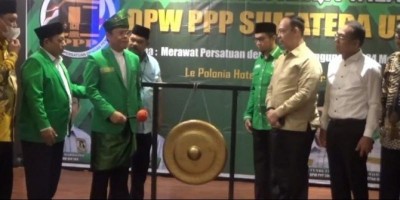 PPP Sumut Umumkan Dukung Ganjar Capres 2024