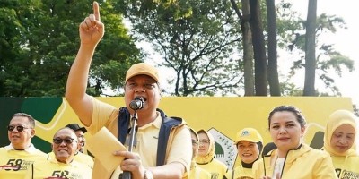 Jalan Sehat Libatkan Jutaan Kader, Golkar Unjuk Gigi Siap Menangkan Capresnya