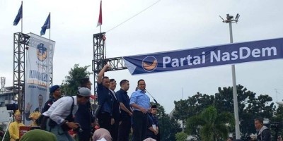 Anies di Medan: Anies Presidennya, Nasdem Partainya